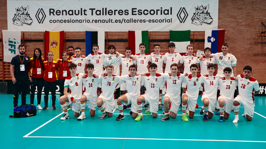 Concentración de la Selección Española Sub19 Masculina de Floorball